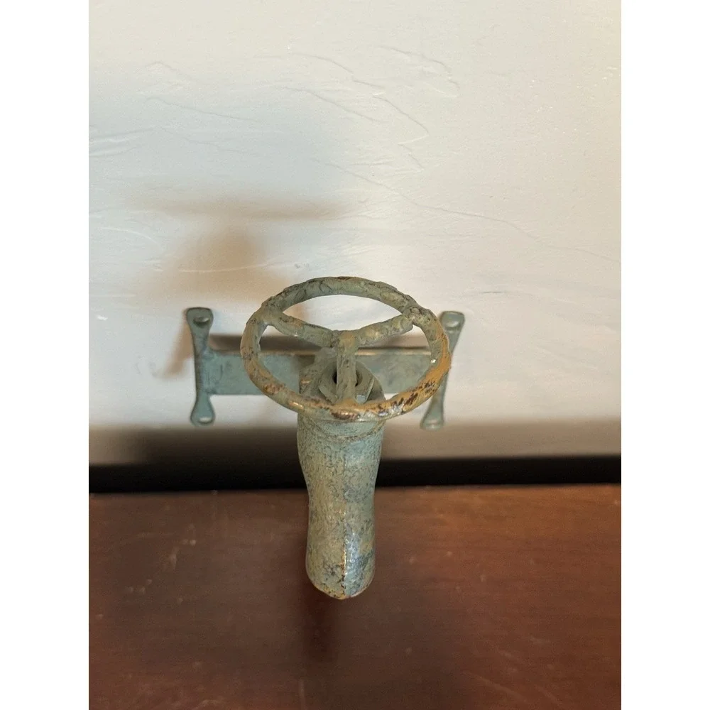 COOL WATER SPIGOT  FOUNTAIN COAT‎ HANGER BARN FARM FOLK ART